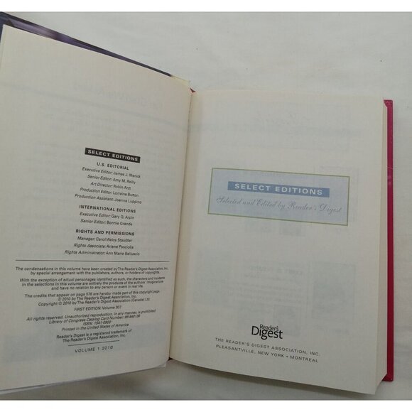 Readers Digest Select Editions Hardcover With Dust Jacket Volume 1 - Picture 9 of 10